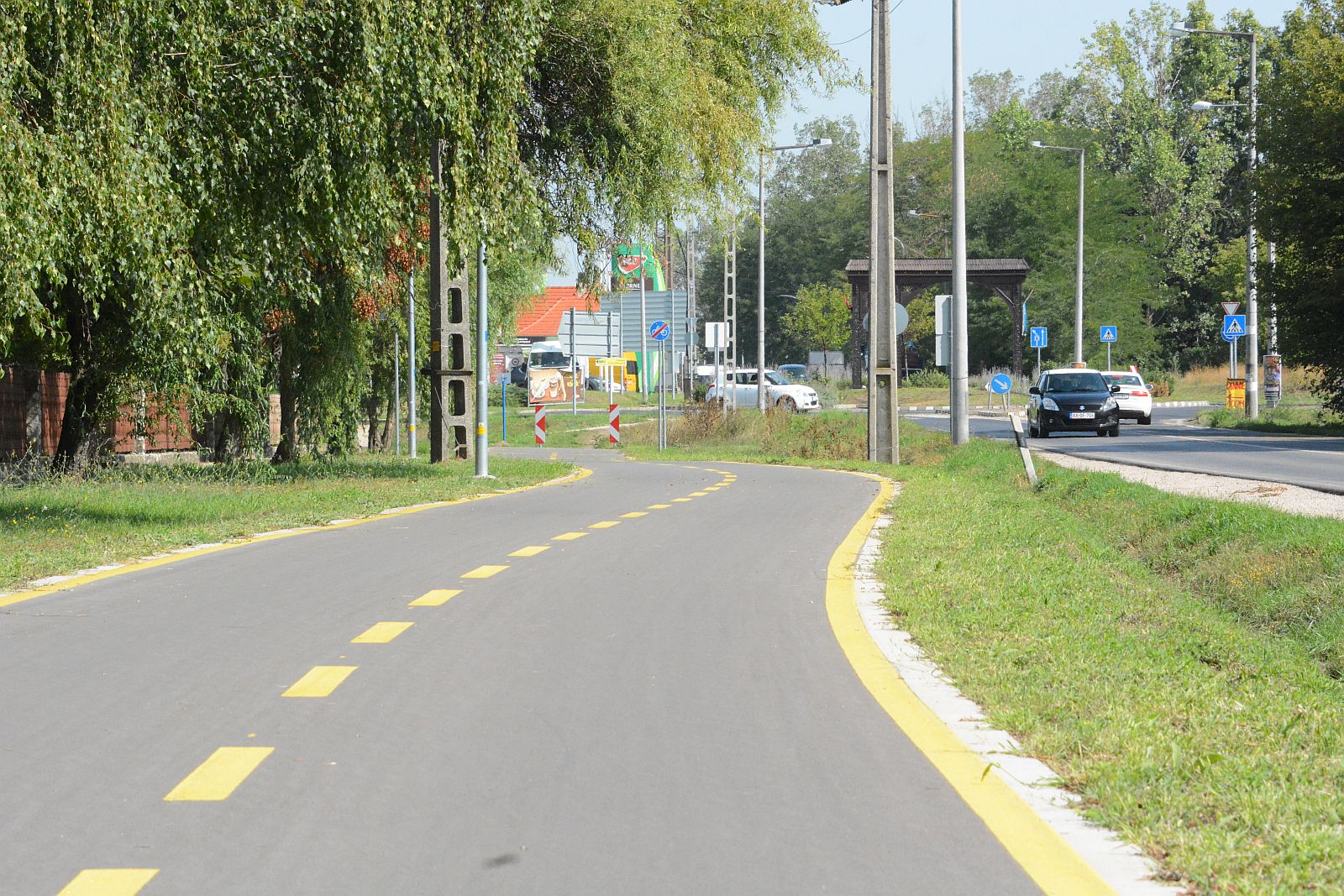 Buba kerékpárút - Nézze meg képeken a Fehérvár - Balatonakarattya szakaszt